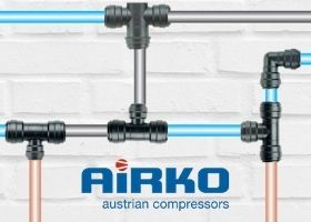 Neu: AiRKO Druckluftleitungssystem Airflow