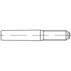 Kegelstift mit Gewindezapfen DIN 7977