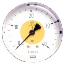 Flaschendruckmanometer (Azetylen) 59700 Elmag
