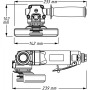 Druckluft-Winkelschleifer 125 mm Hazet